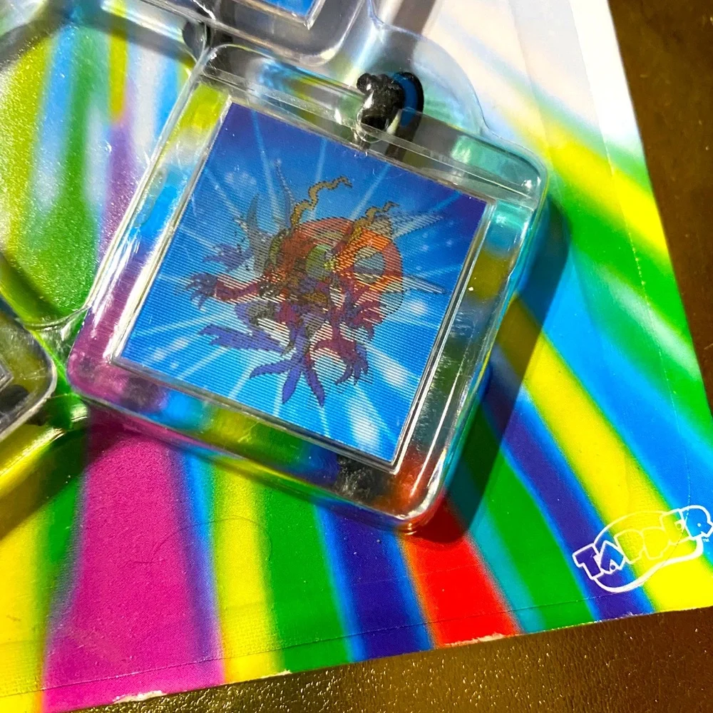 DIGITAL DIGIMON MONSTERS VTG 2000 NWT PARTY FAVORS 4 DIGIVOLVING BUNGEES TAPPER